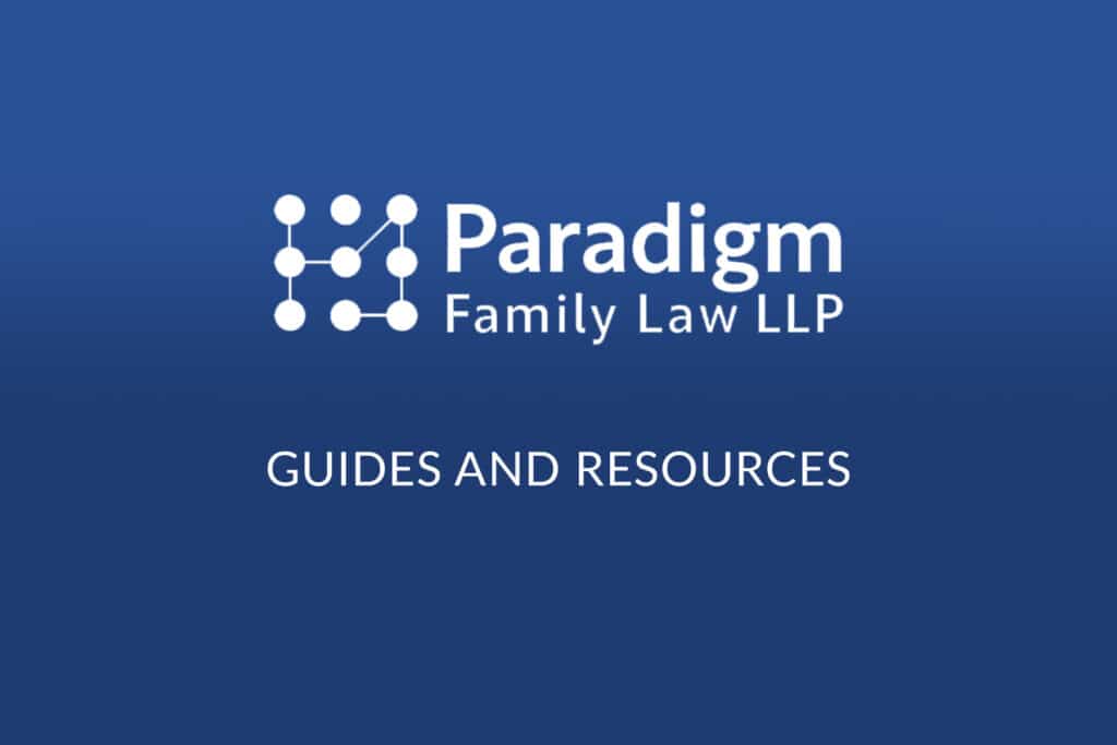 Paradigm Family Law - Guides and Resources